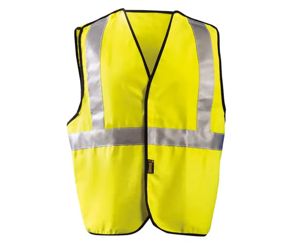Flame Resistant Dual Certified Single Stripe 5-Pt Breakaway Solid Vest